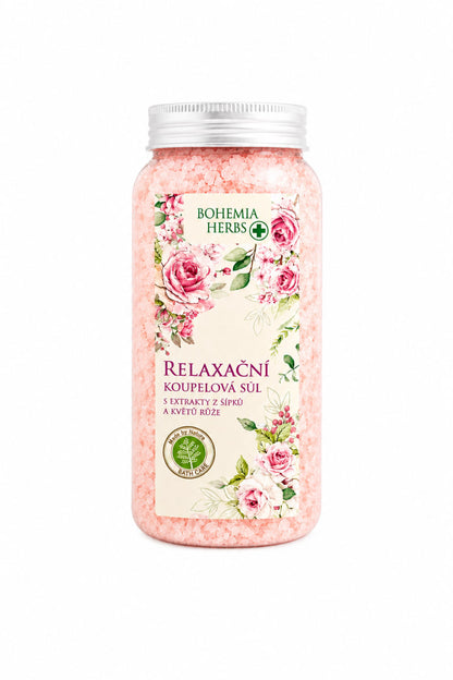 Соль для ванны с розой и шиповником 900 г — Rosa Canina & Rosa Centifolia