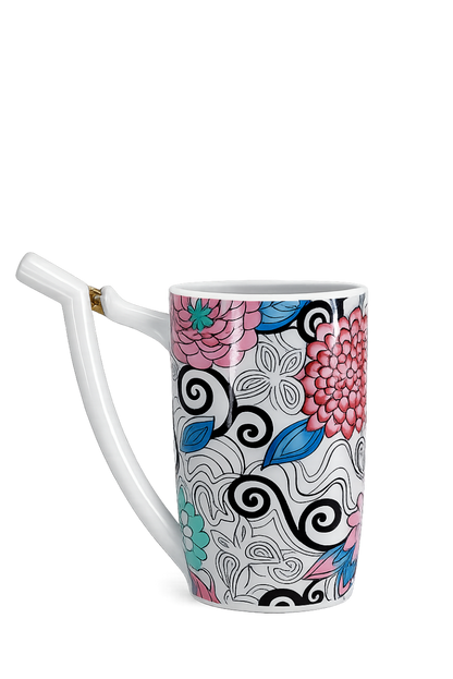 Karlsbader Trinkbecher – Blooming Mandala