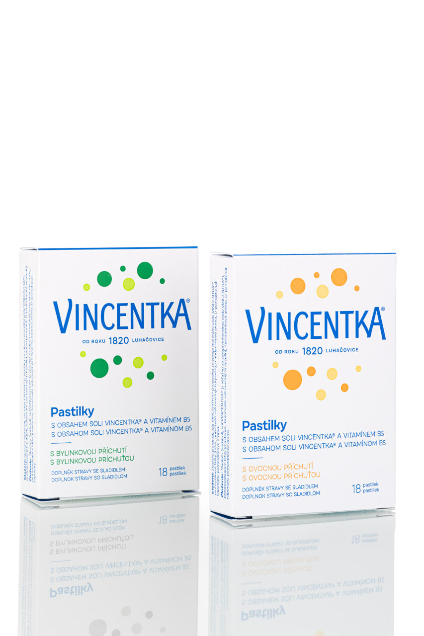 Vincentka Pastillen – Hals & Rachen Mineral Pastillen mit Vitamin B5