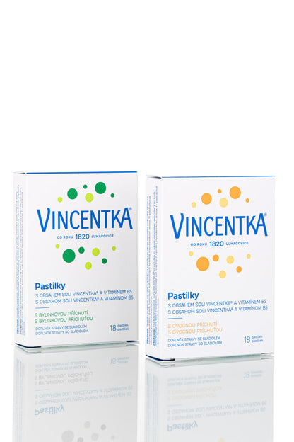 Vincentka Pastillen – Hals & Rachen Mineral Pastillen mit Vitamin B5