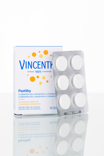 Vincentka Pastillen – Hals & Rachen Mineral Pastillen mit Vitamin B5