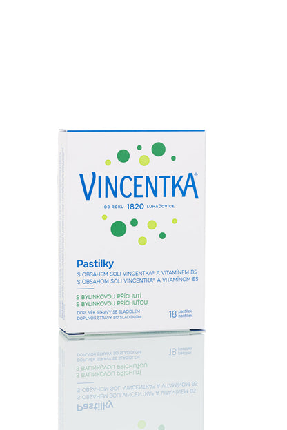 Vincentka Pastillen – Hals & Rachen Mineral Pastillen mit Vitamin B5