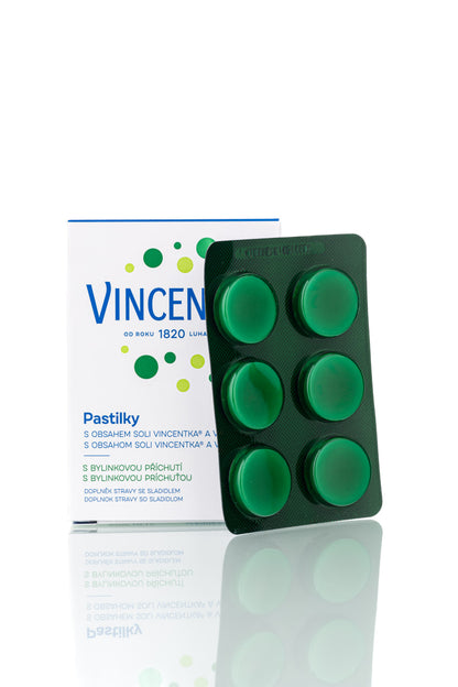 Vincentka Pastillen – Hals & Rachen Mineral Pastillen mit Vitamin B5