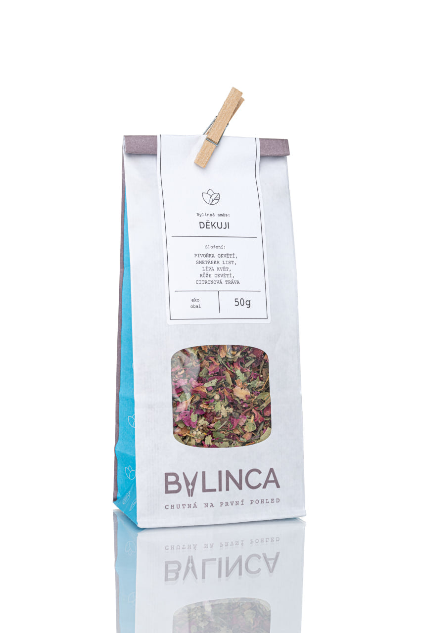 Thank You Herbal Tea 50 g | Floral & Citrus Herbal Blend to Express Gratitude | Gift Tea